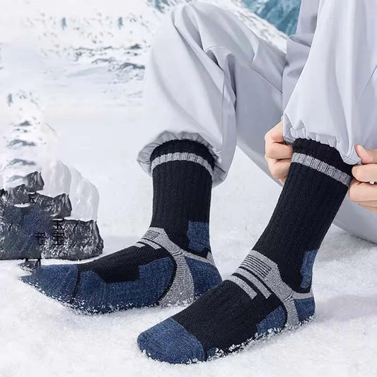 Merino Wool Thermal Socks for Men Women Winter Keep Warm Outdoor Ski Hiking Socks Sports Thermococcus Thicken
